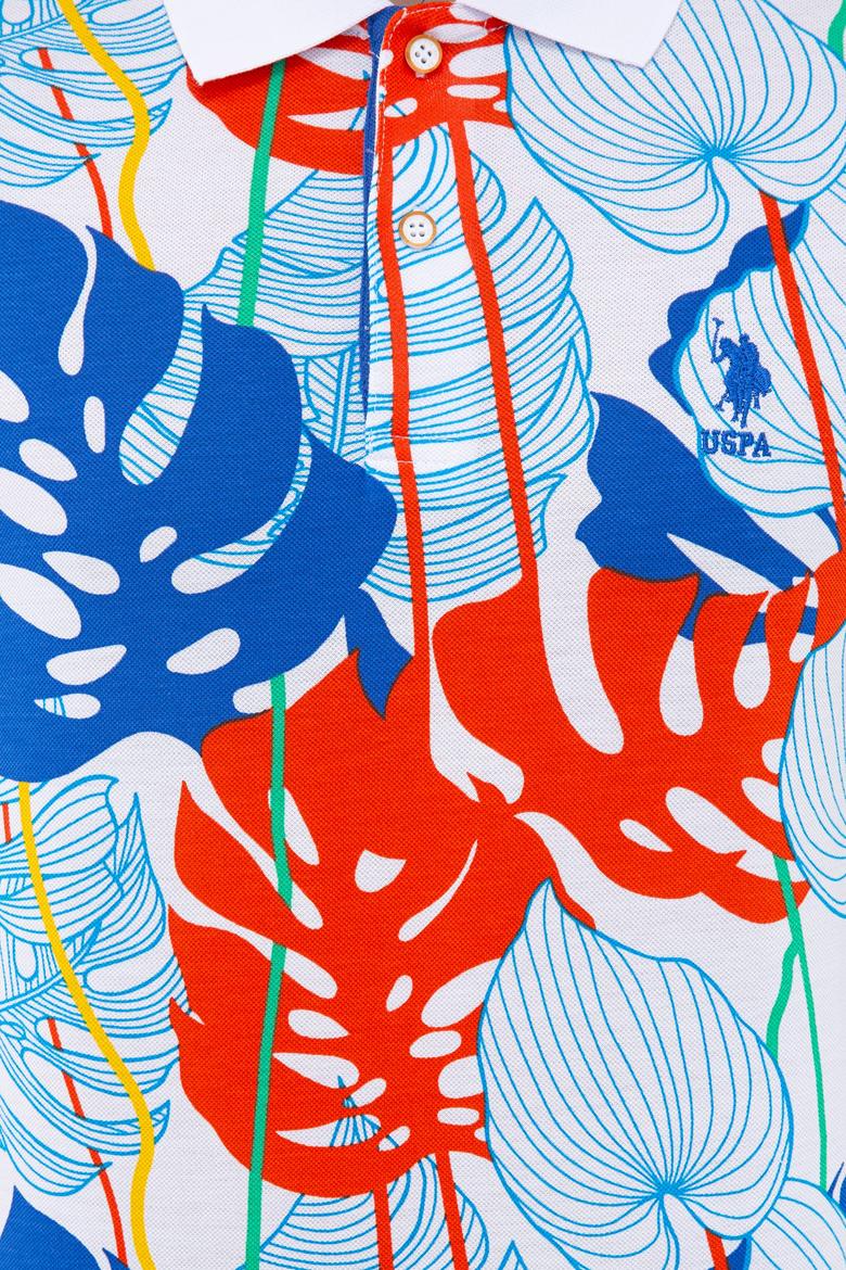 Erkek Beyaz Polo Yaka T-Shirt - 50235369007