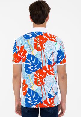 Erkek Beyaz Polo Yaka T-Shirt - 50235369007