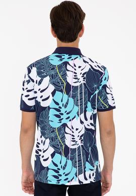 Erkek Lacivert Polo Yaka Tişört - 50235369017