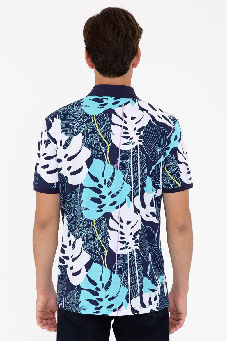 Erkek Lacivert Polo Yaka Tişört - 50235369017