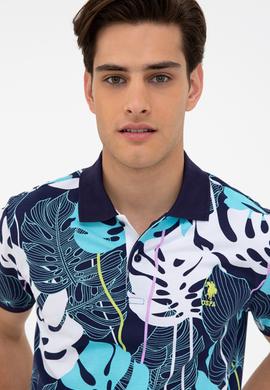 Erkek Lacivert Polo Yaka Tişört - 50235369017