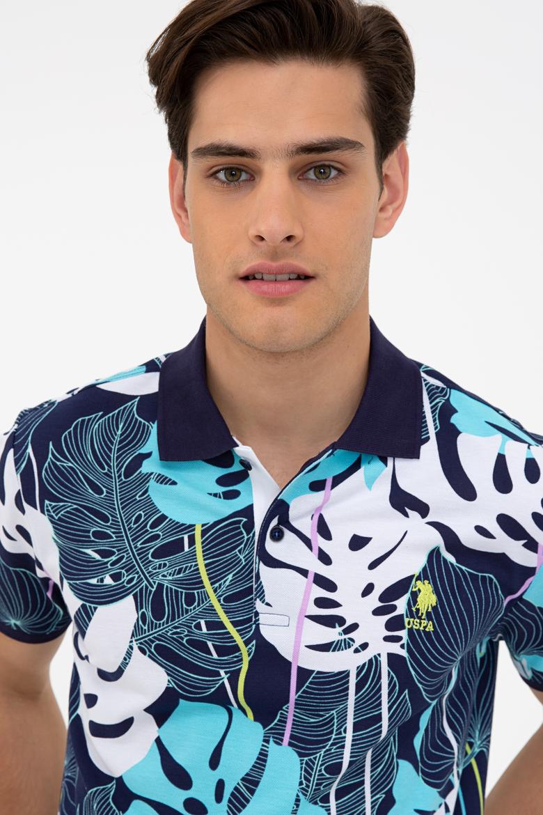 Erkek Lacivert Polo Yaka Tişört - 50235369017