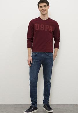 Erkek Bordo Sweatshirt - 50225482043