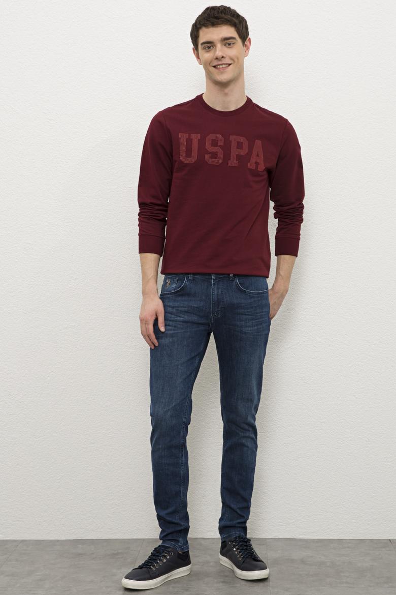 Erkek Bordo Sweatshirt - 50225482043