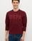 Erkek Bordo Sweatshirt