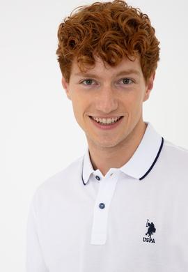 Erkek Beyaz Basic Tişört - 50222592001