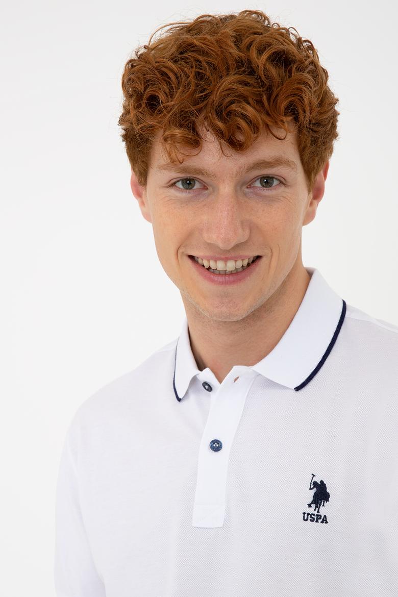 Erkek Beyaz Basic Tişört - 50222592001