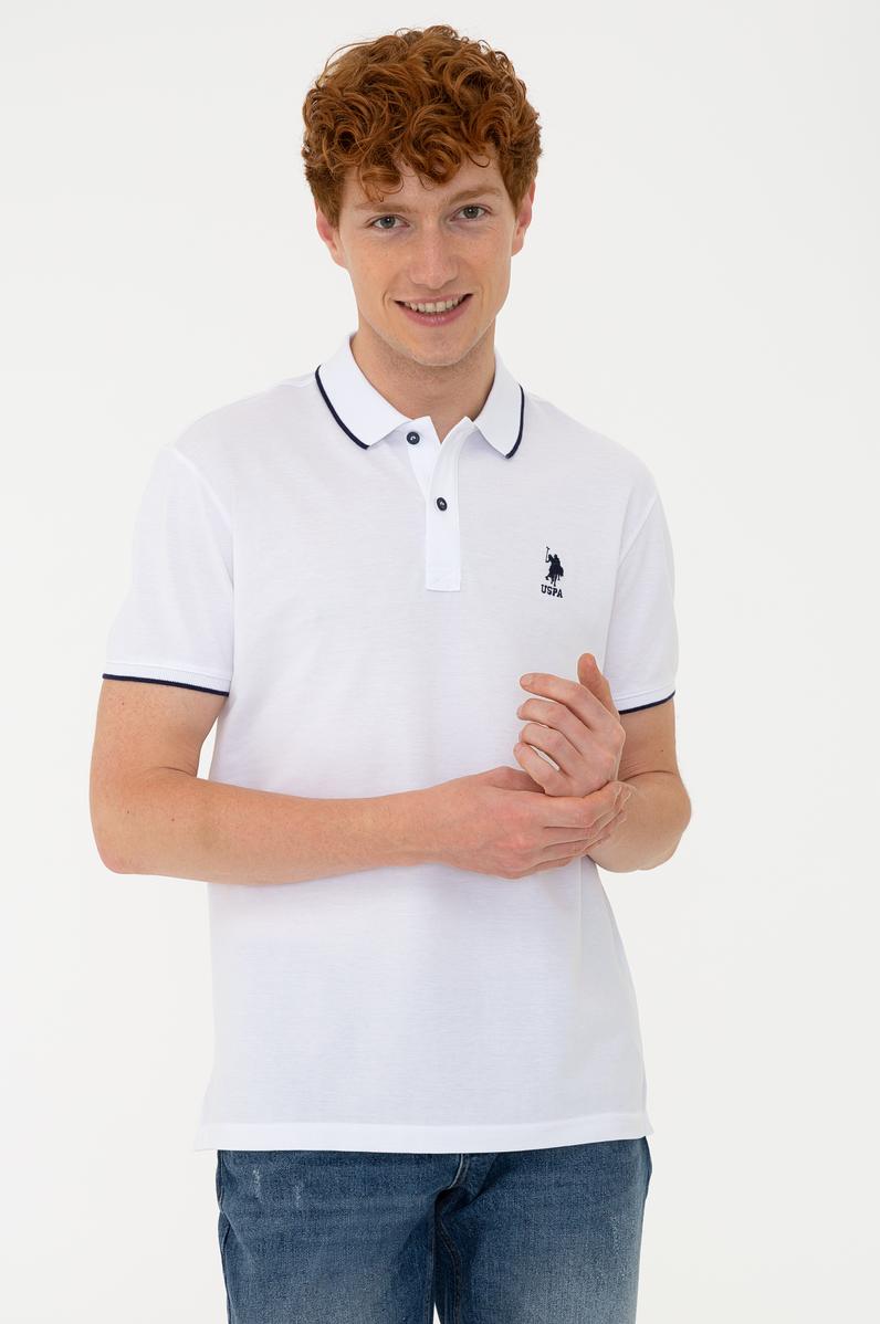 Erkek Beyaz Basic Tişört