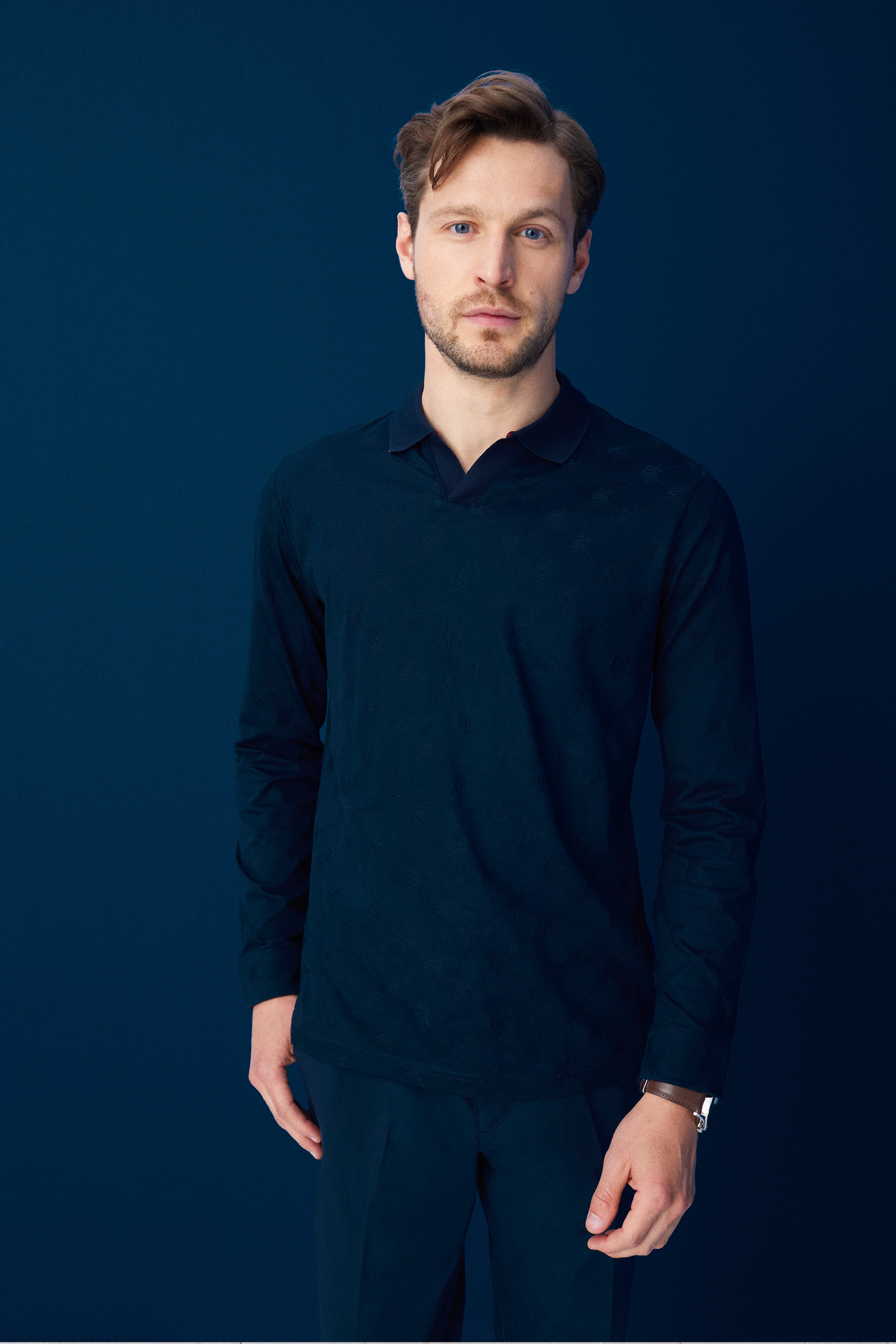 Erkek Lacivert Sweatshirt - Image 1