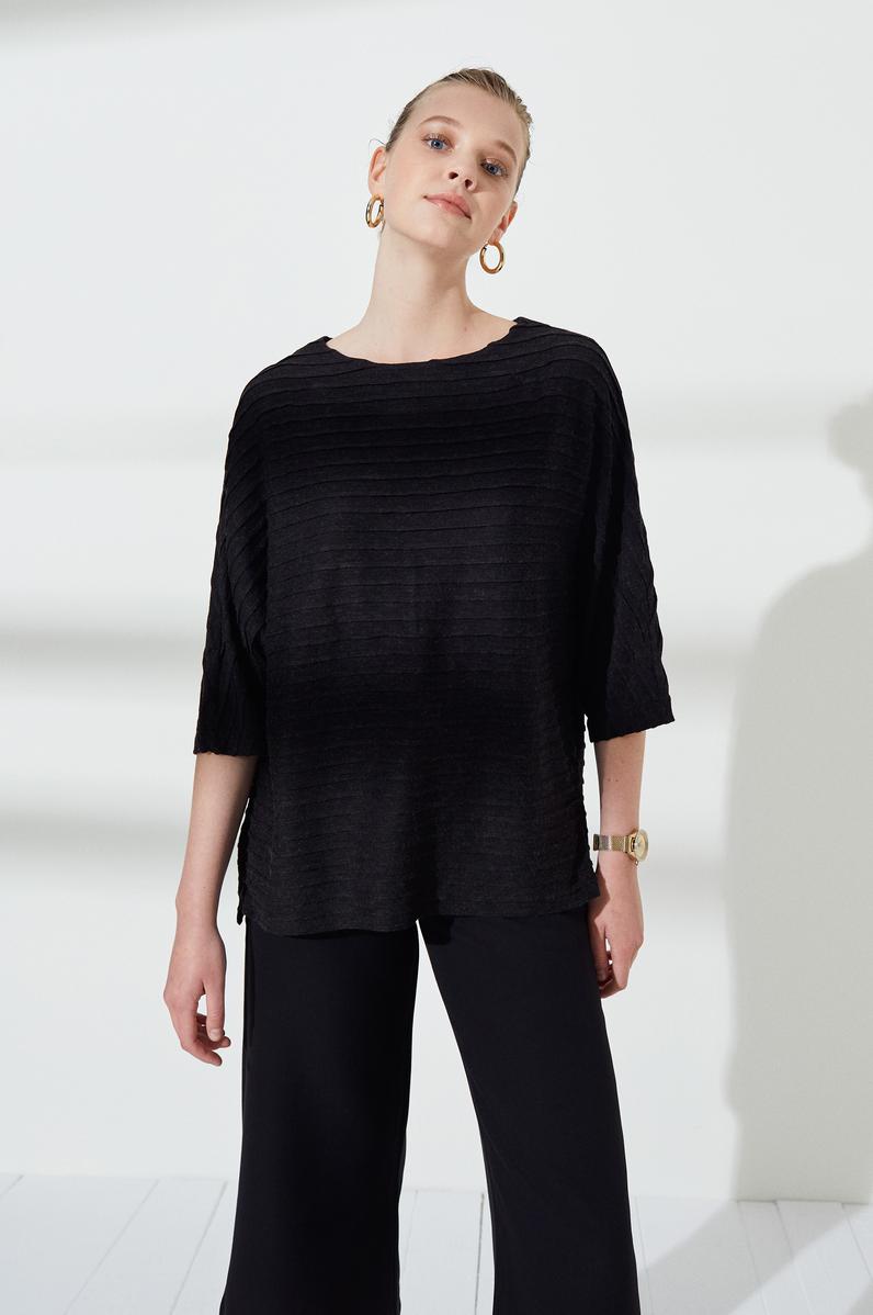 Kadın Siyah Sweatshirt