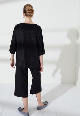 Kadın Siyah Sweatshirt - 50236199019