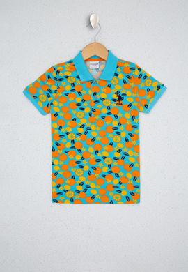 Erkek Çocuk Yeşil Polo Yaka Tişört - 50219013001