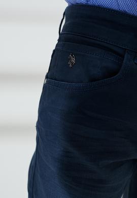 Erkek Lacivert Denim Pantolon - 50236204044