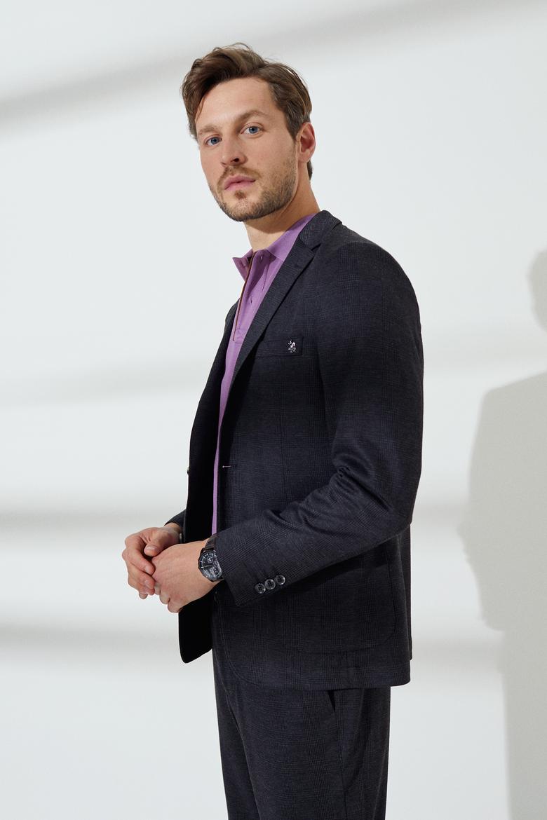 Erkek Antrasit Ceket - 50234738012