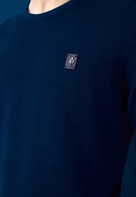 Erkek Lacivert Kazak - 50232048031