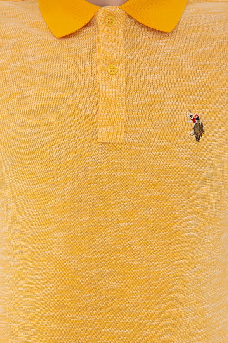 Erkek Sarı Polo Yaka Tişört - 50235394036