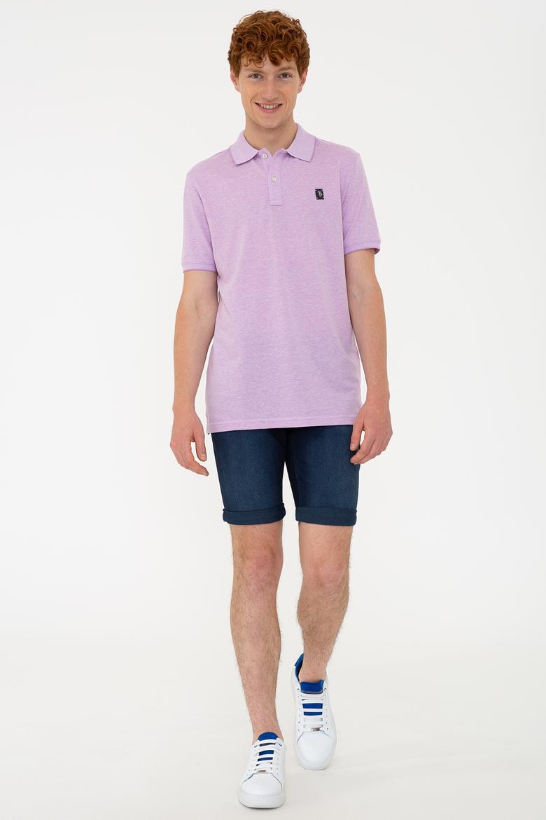 Erkek Eflatun Tişört - 50235483039