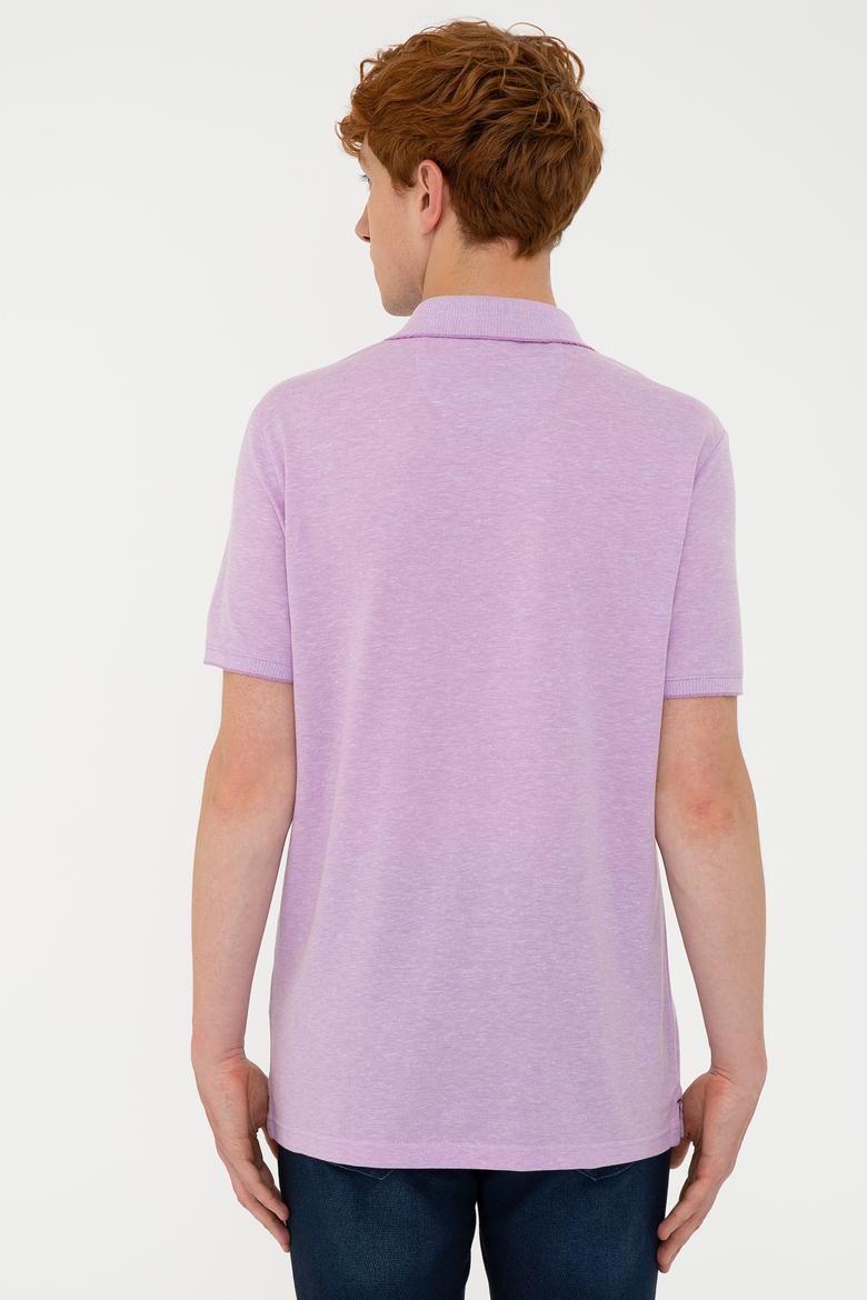 Erkek Eflatun Tişört - 50235483039