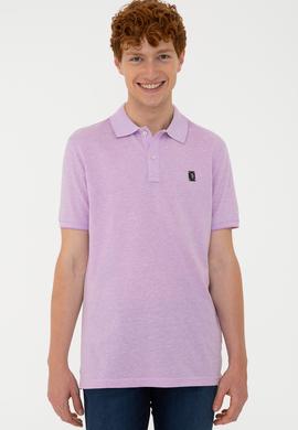 Erkek Eflatun Tişört - 50235483039