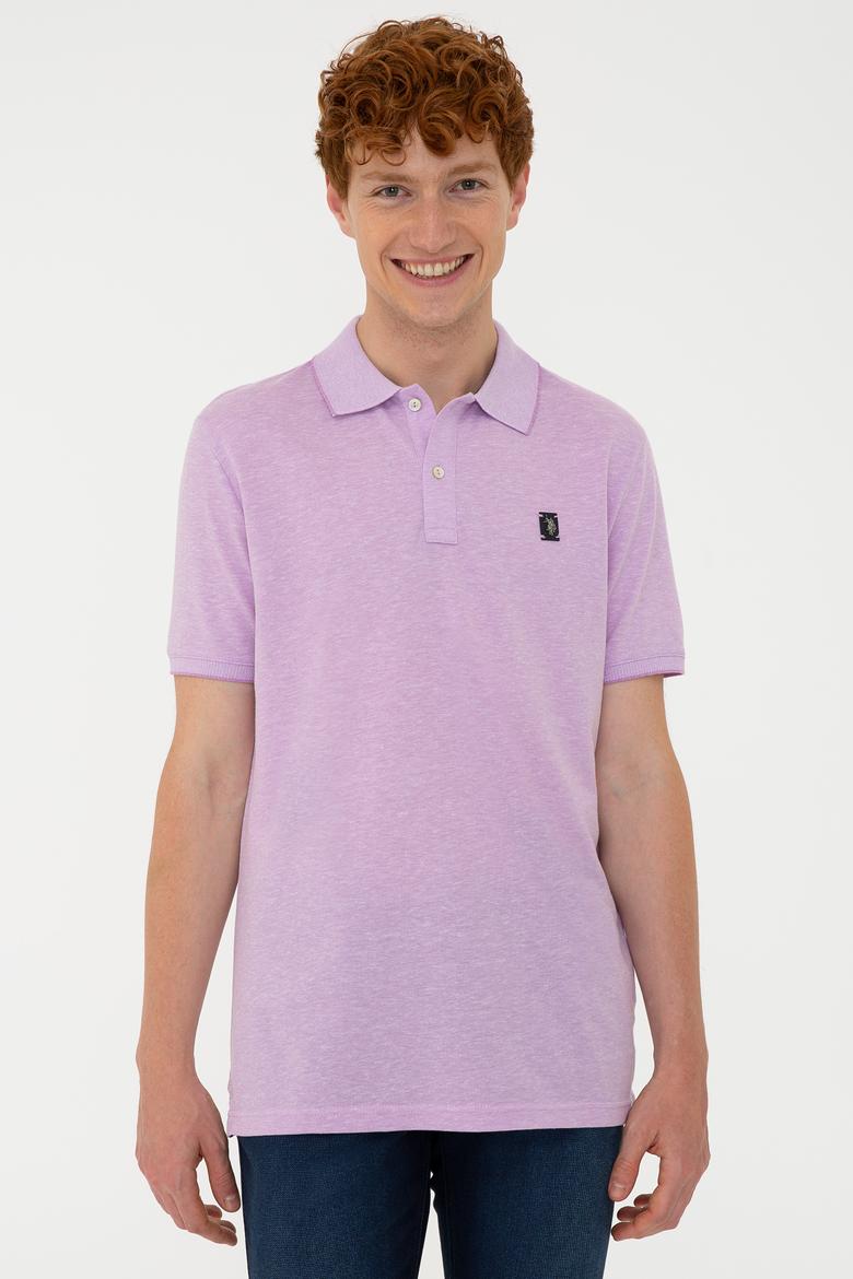 Erkek Eflatun Tişört