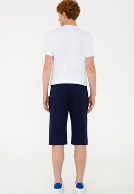 Erkek Lacivert Örme Şort - 50232280009