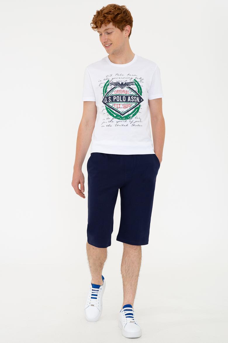 Erkek Lacivert Örme Şort