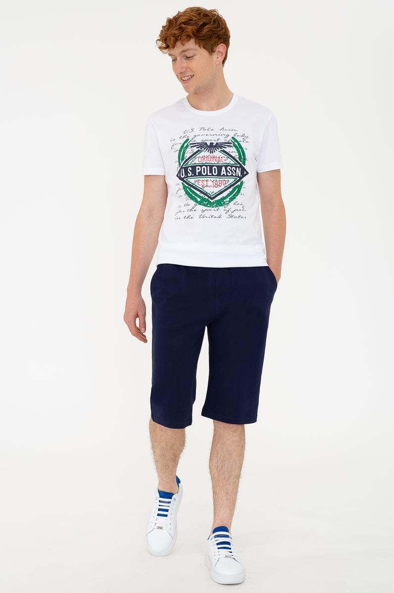 Erkek Lacivert Örme Şort