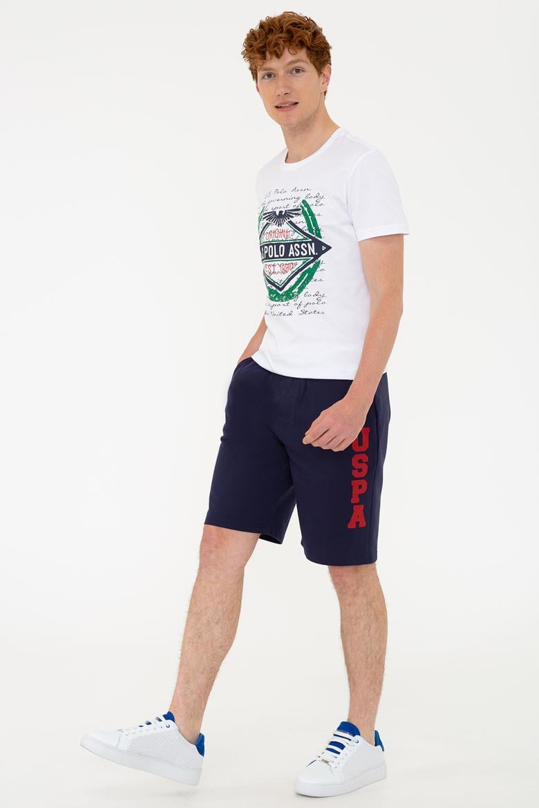 Erkek Lacivert Örme Şort - 50243255008