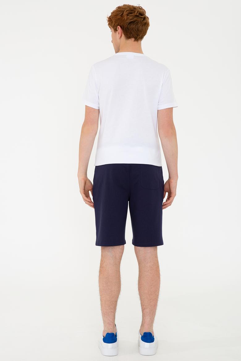 Erkek Lacivert Örme Şort - 50243255008