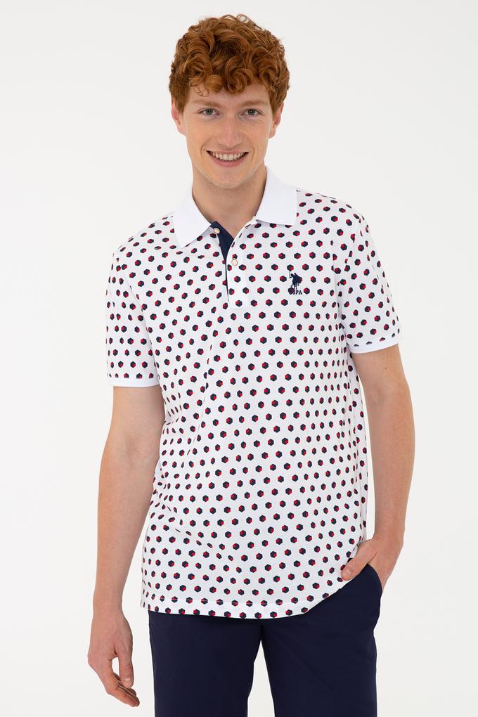 Erkek Beyaz Polo Yaka Tişört