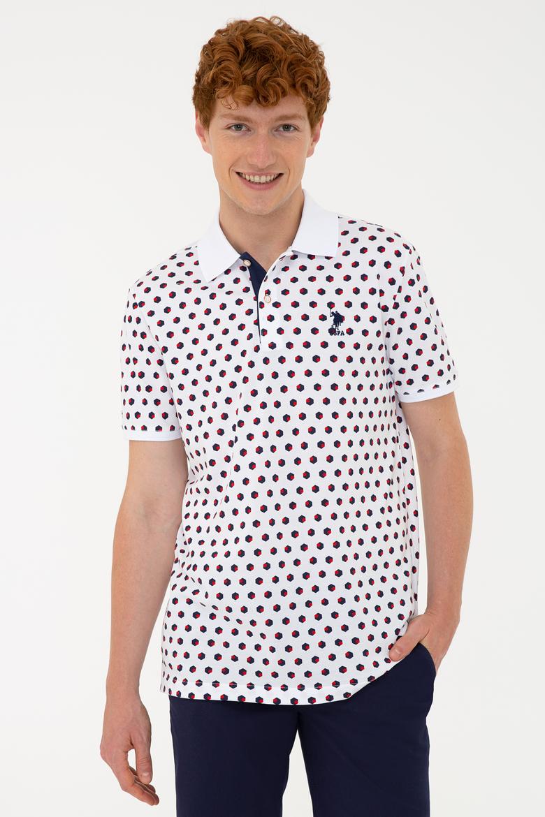 Erkek Beyaz Polo Yaka Tişört