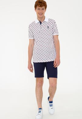 Erkek Beyaz Polo Yaka Tişört - 50231931008