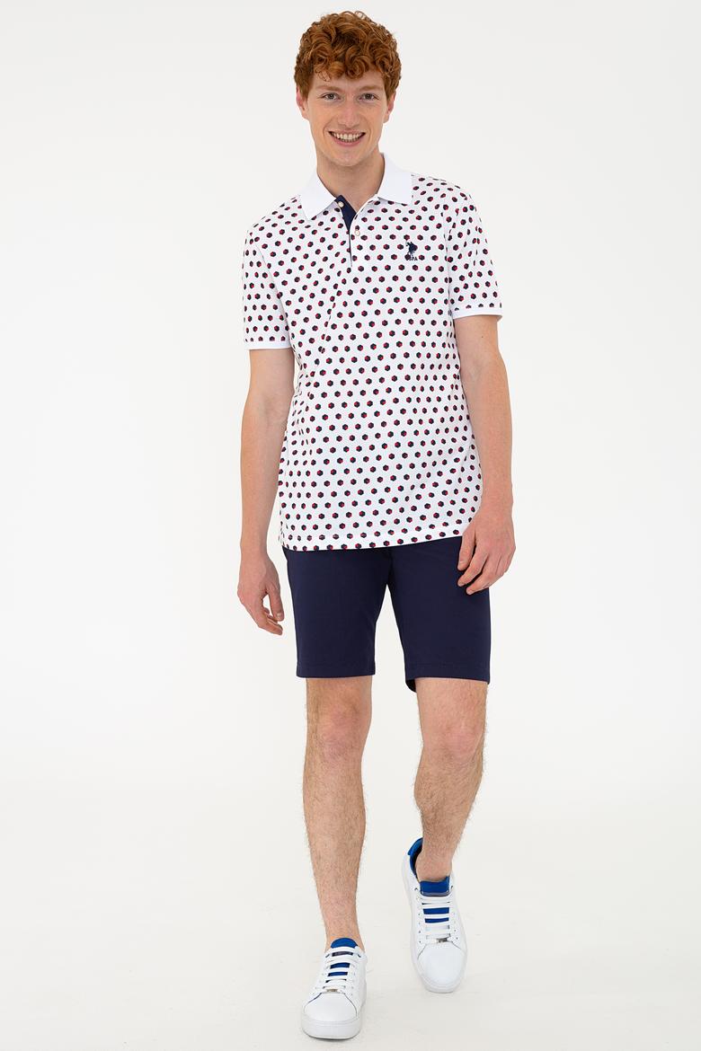 Erkek Beyaz Polo Yaka Tişört - 50231931008