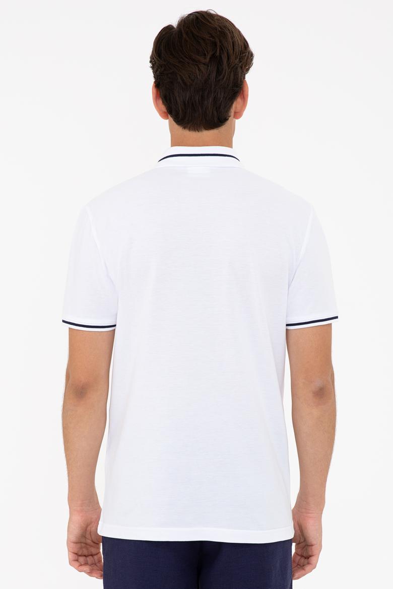 Erkek Beyaz Basic Tişört - 50238185023