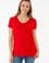 Kadın Kırmızı Basic Tişört