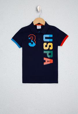 Erkek Çocuk Lacivert Polo Yaka Tişört - 50232555045