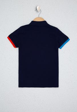 Erkek Çocuk Lacivert Polo Yaka Tişört - 50232555045