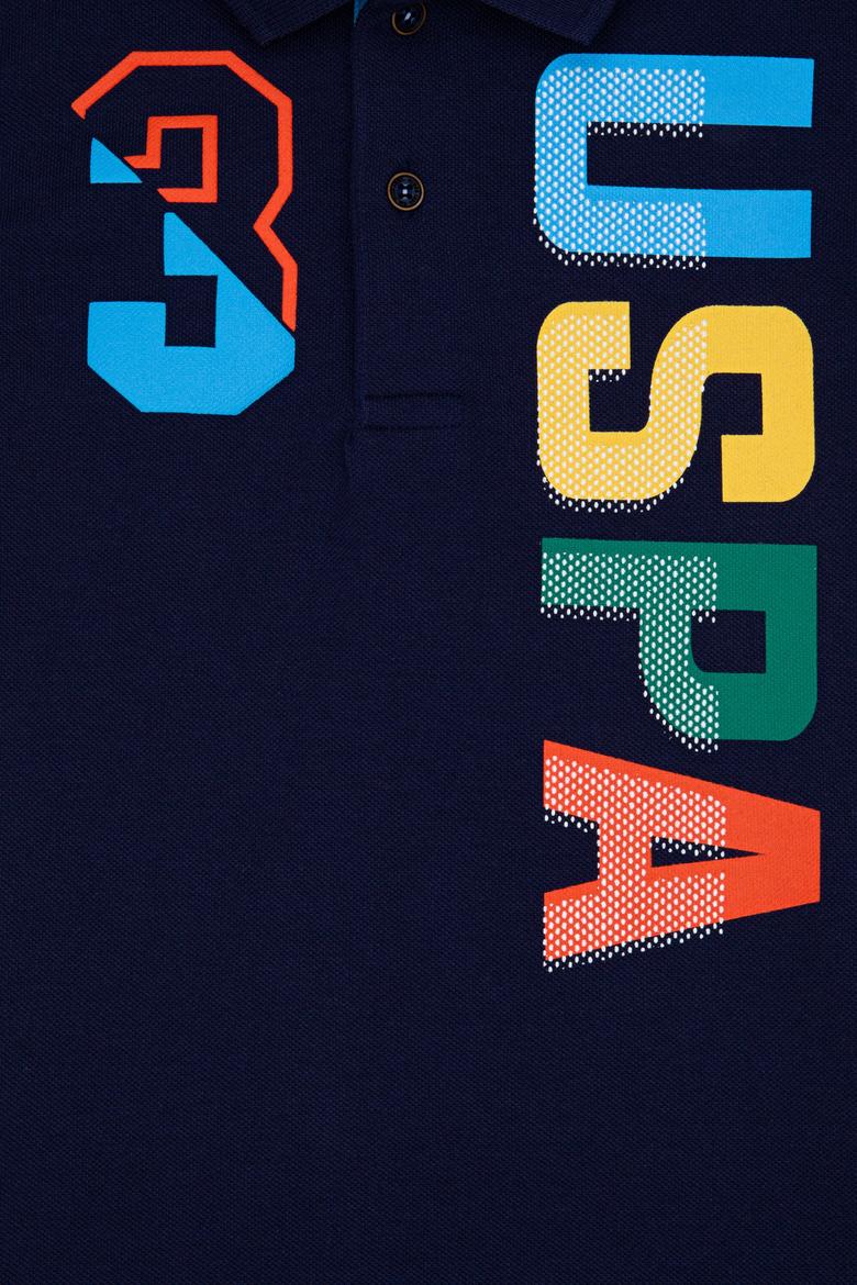 Erkek Çocuk Lacivert Polo Yaka Tişört - 50232555045