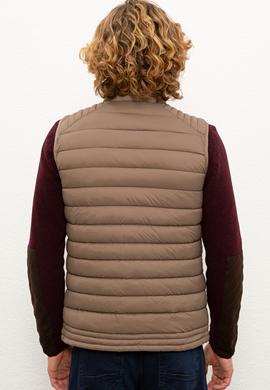 Erkek Kahverengi Dokuma Yelek - 50224447034