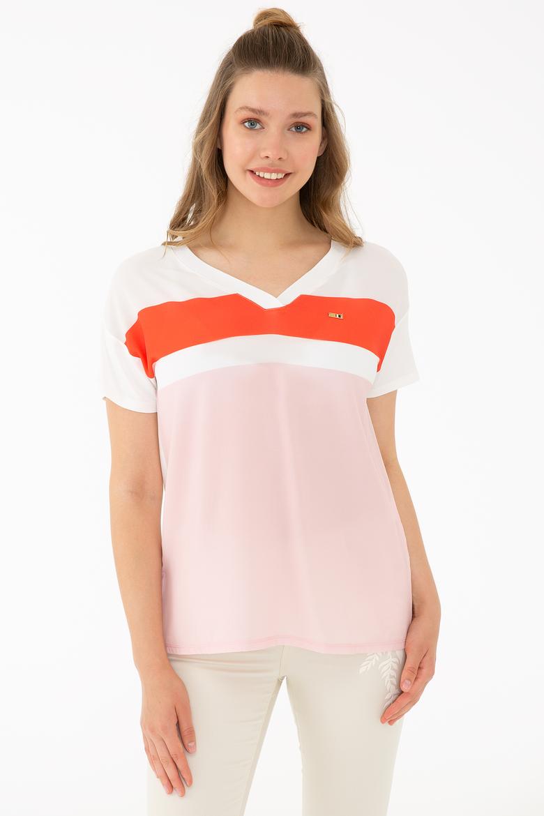 Kadın Beyaz Tişört