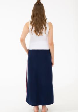 Kadın Lacivert Örme Etek - 50204462004