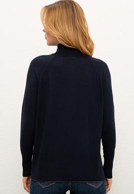 Kadın Lacivert Kazak - 50236208004