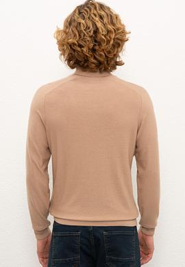 Erkek Camel Melanj Kazak - 50236200005