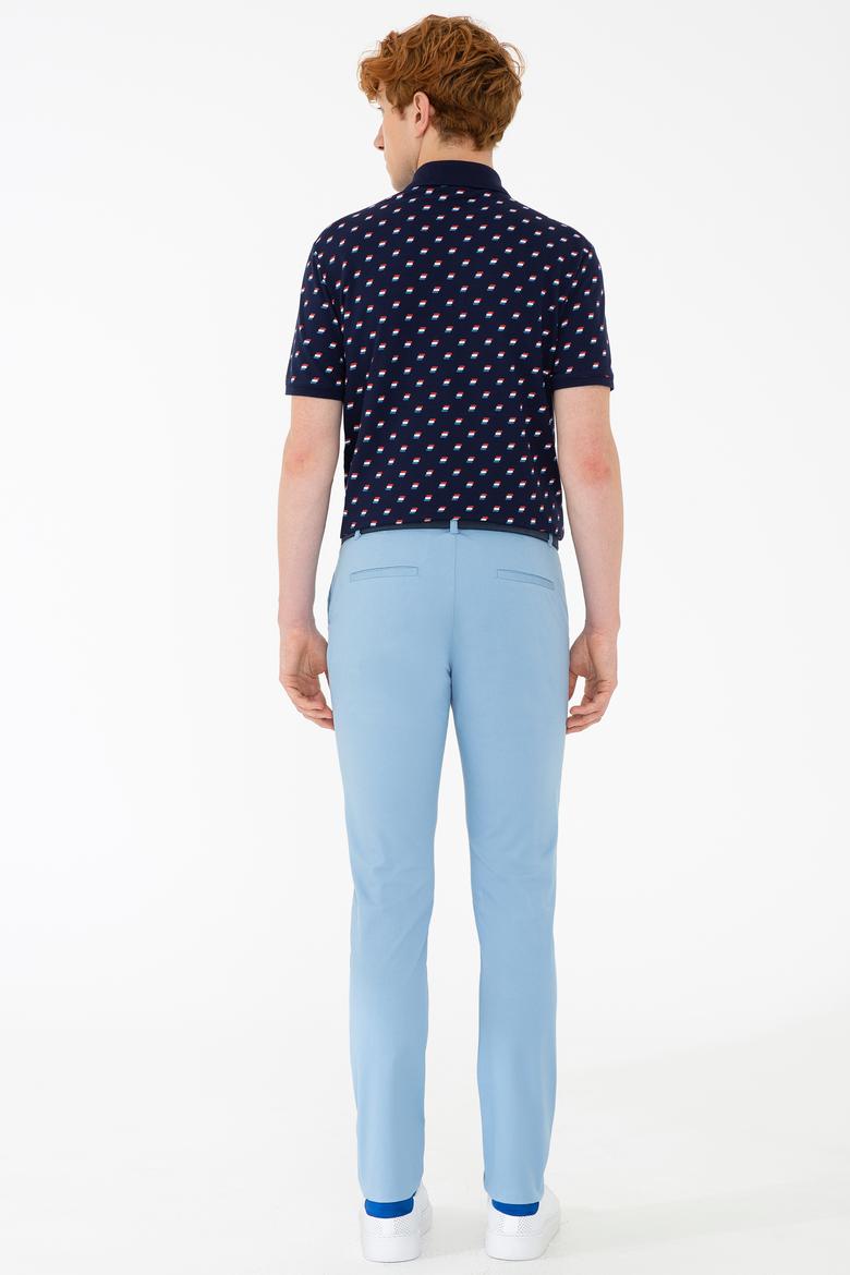 Erkek Açık İndigo Kanvas Pantolon - 50204708122