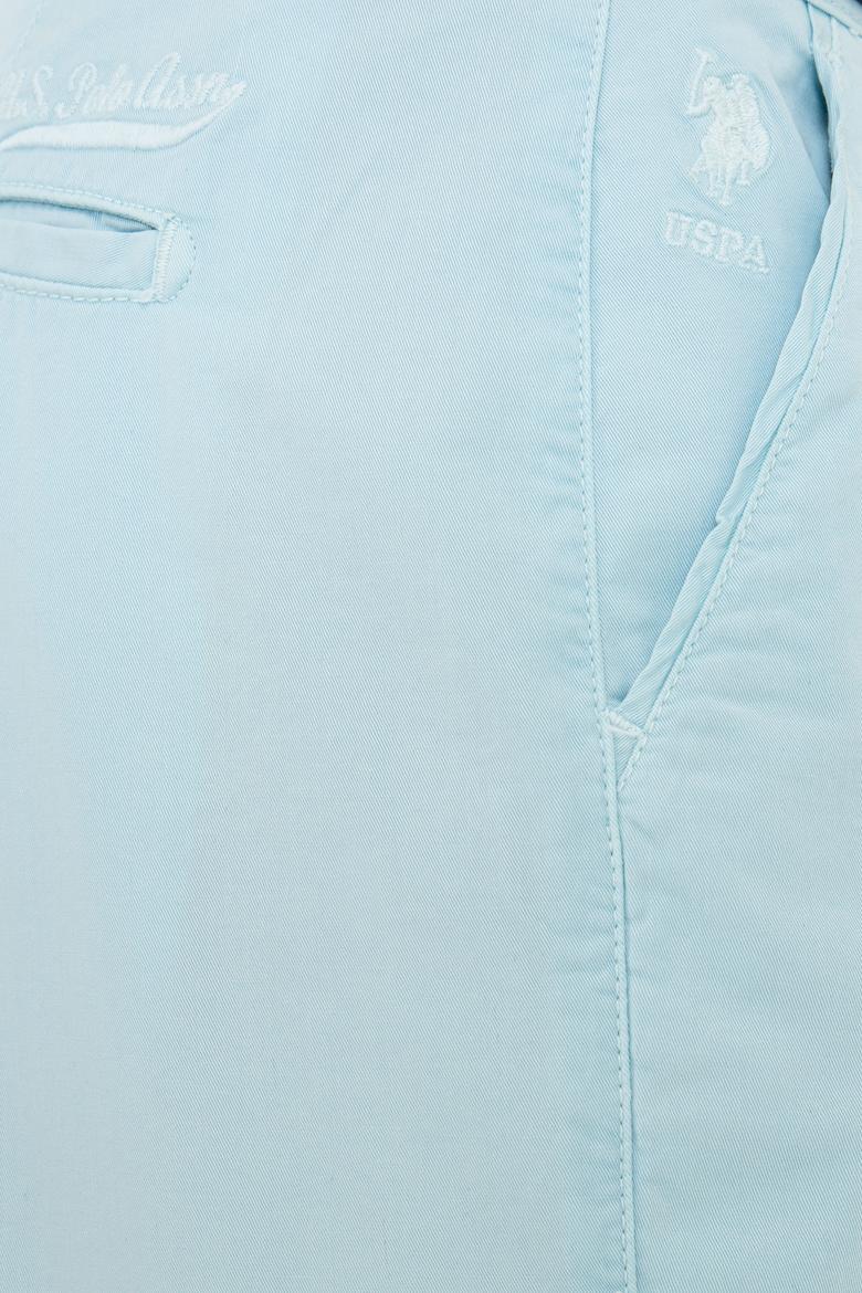 Erkek Açık Mavi Dokuma Şort - 50218297023