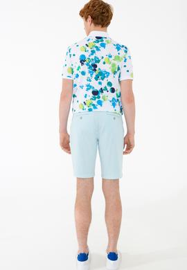 Erkek Açık Mavi Dokuma Şort - 50218297023