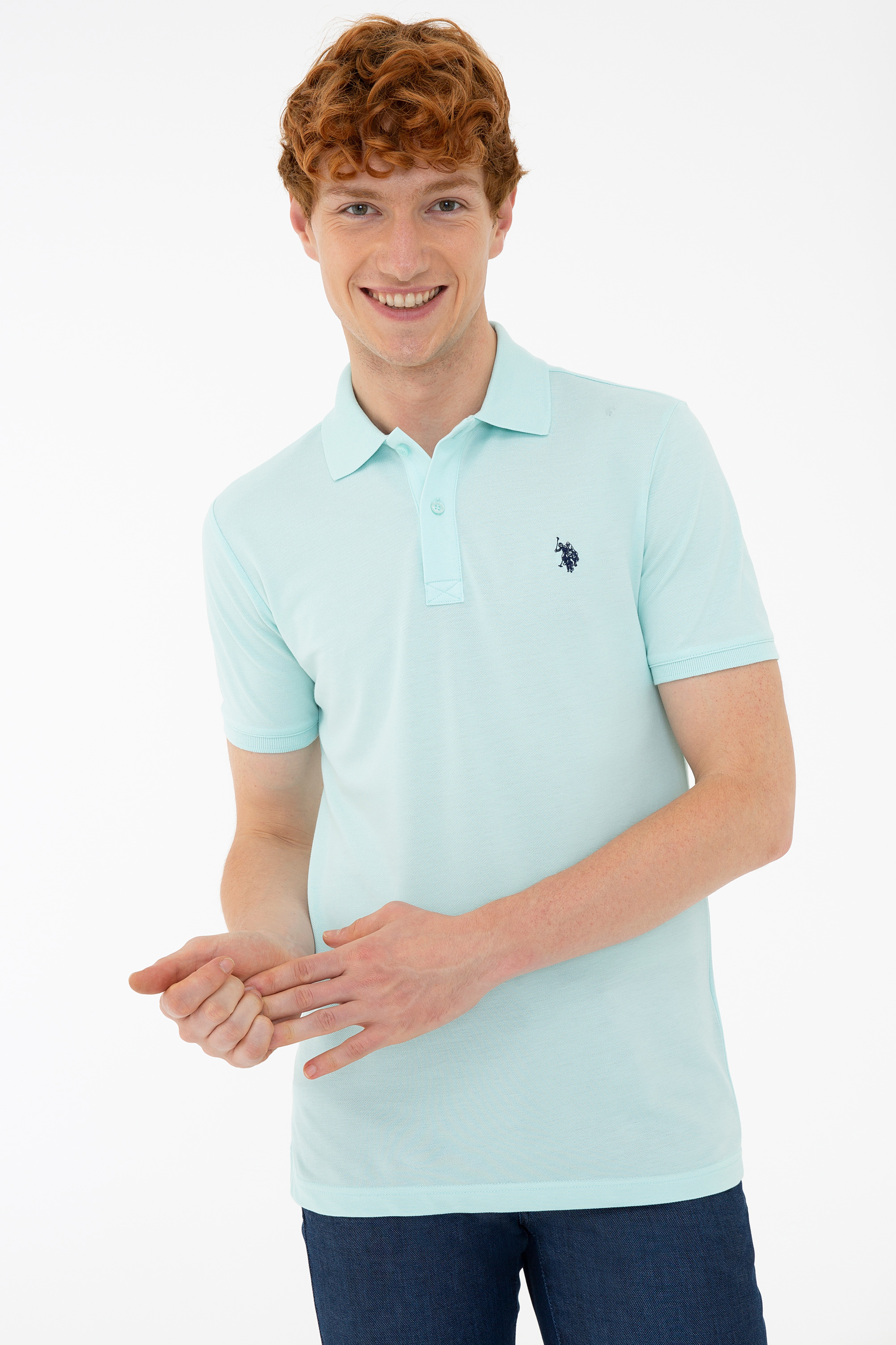 Erkek Nil Basic Polo Yaka Tişört