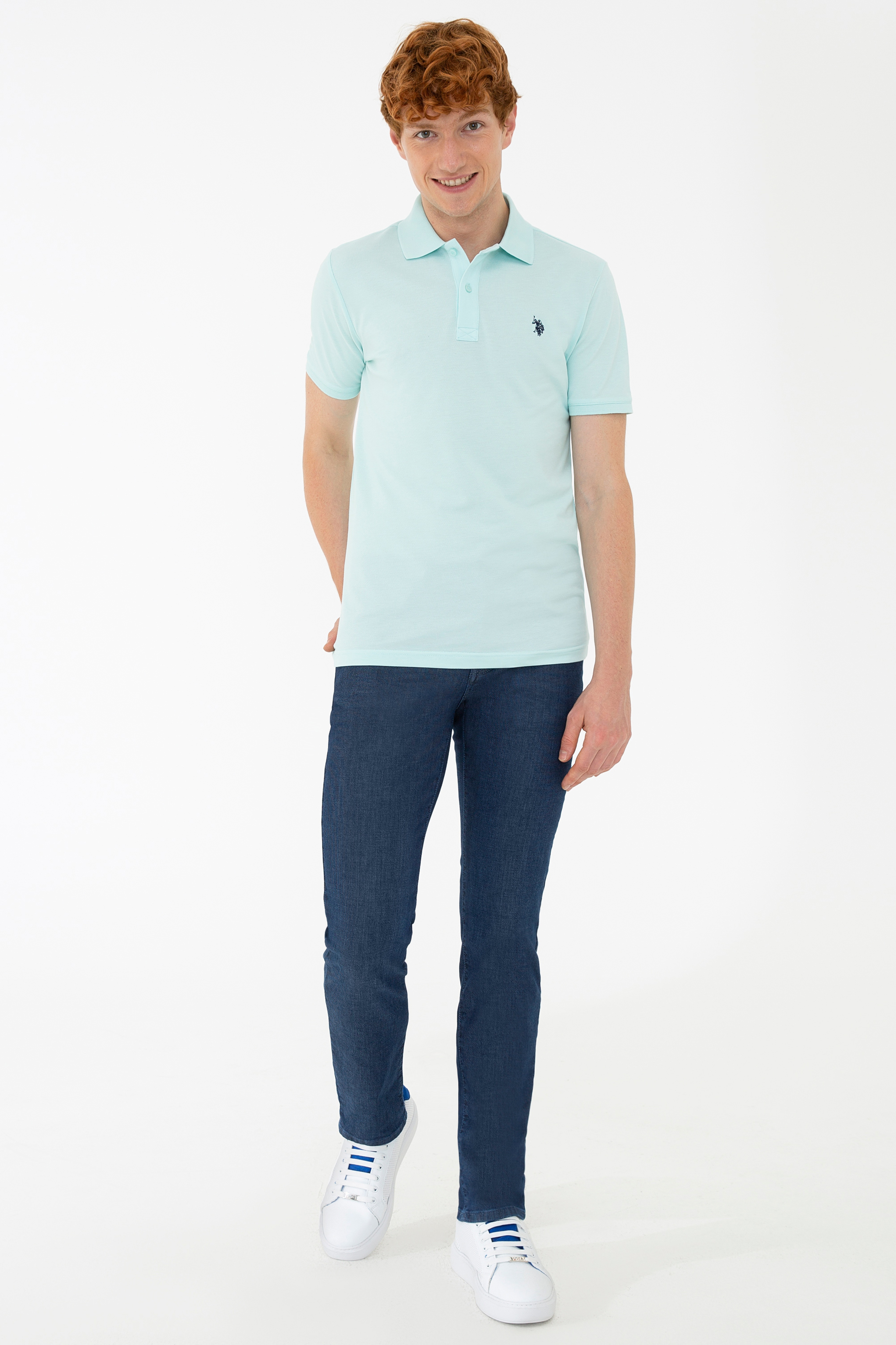 Erkek Nil Basic Polo Yaka Tişört