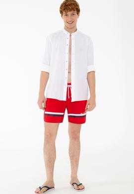 Erkek Kırmızı Deniz Şortu - 50200246003