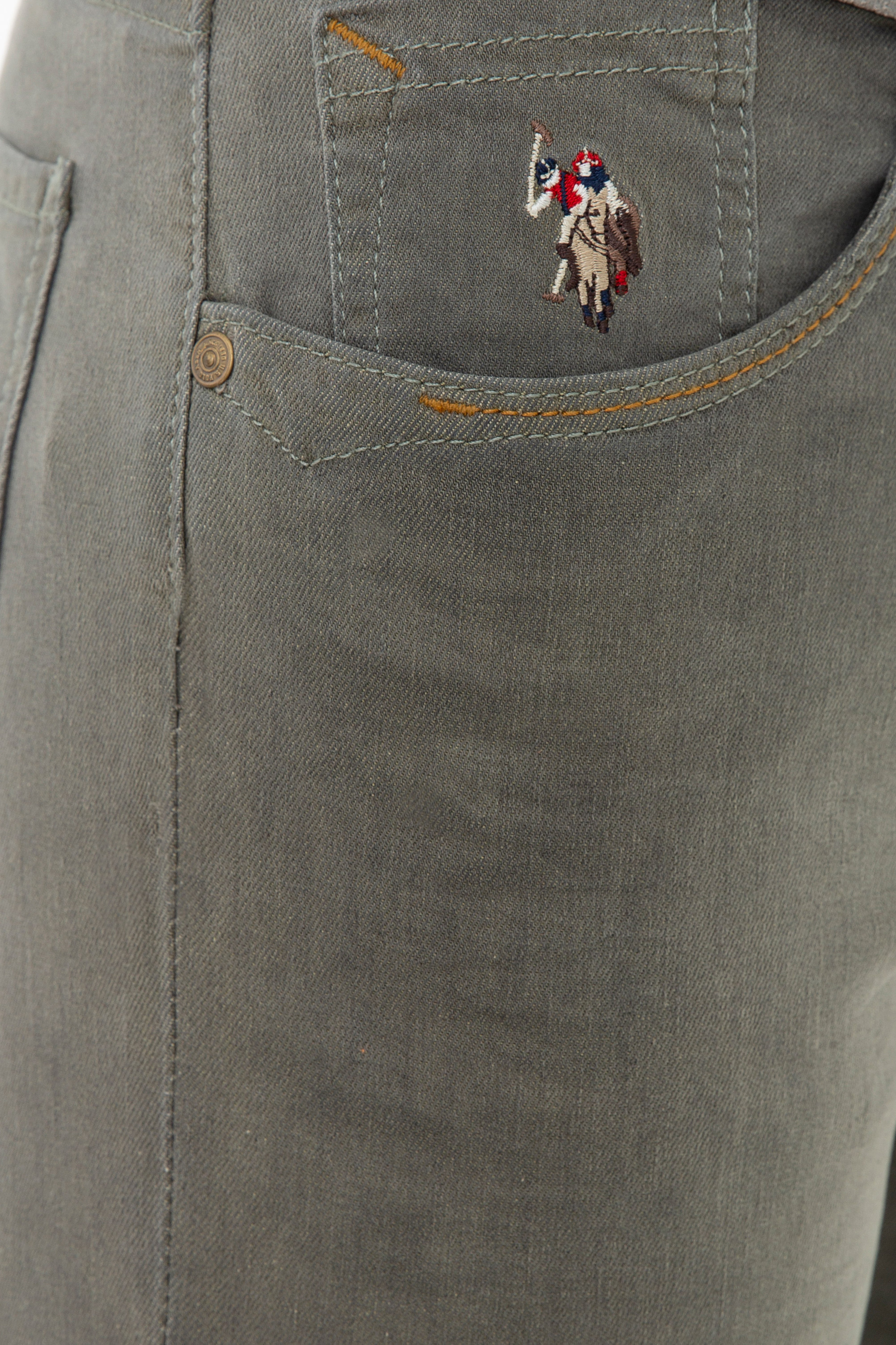 Erkek Bej Jean Pantolon